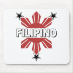 Filipino Sun and Star mousepads