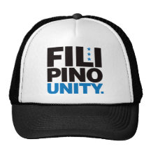 Filipino Unity - Blue and Black Hat