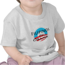 Filipinos for Obama Tshirts