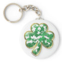 Filled with Luck Shamrock keychains