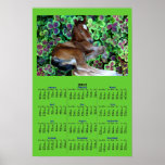 FILLY IN CLOVER 2012 Calendar Poster.