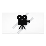 film camera icon custom photo card