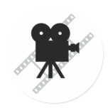 film camera icon stickers