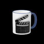 Film Clapperboard Ringer Mug mugs