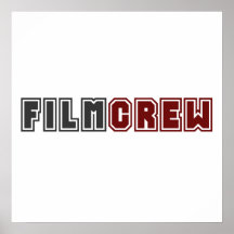 Film Crew Poster