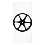 film reel icon custom rack card