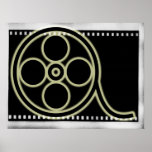 Film Reel Poster posters