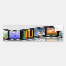 Film Strip Bumper Stickers
