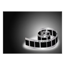 Film strip custom announcements