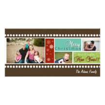 Film Strip Photo Holiday Card Custom Photo Card