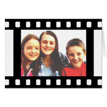 Film Strip Template Card