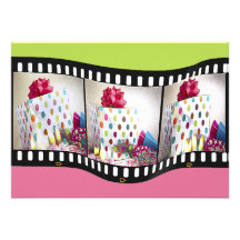 Filmstrip Birthday Party Invitation