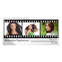 Filmstrip Graduation Photo Card
