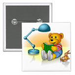 Filou apprend à lire badges avec agrafe