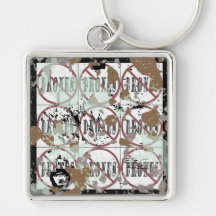filthy Dirty no drones Dozen peace love you dope Key Chains