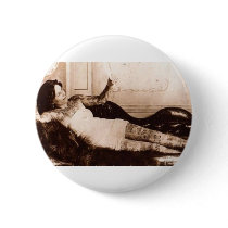 Fin de Siecle tattooed woman Pins