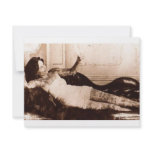 Fin de Siecle tattooed woman invitations