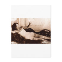 Fin de Siecle tattooed woman Post Cards