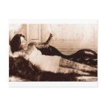 Fin de Siecle tattooed woman postcards