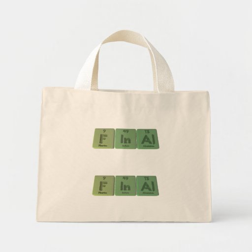 Final-F-In-Al-Fluorine-Indium-Aluminium.png Tote Bag
