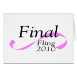 Final Fling 2010 Card