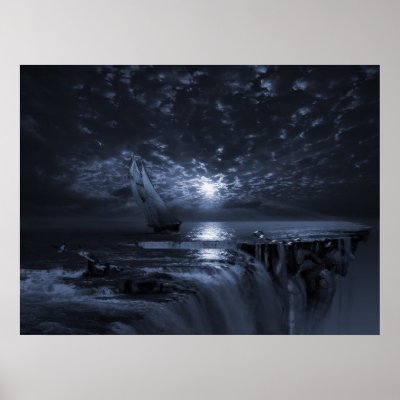 Final Frontier Voyager Print by artsgrie