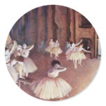Final Rehearsal Of The Ballet On The Stage stickers
