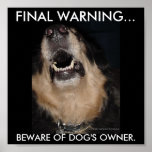 FINAL WARNING POSTER