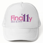 Finally Class of 2011 (Pink) Mesh Hats