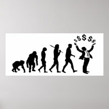 Financial adviser banker investment broker gear poster