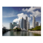 Financial district of Singapore Postcards