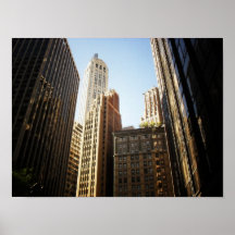 Financial District Skyscrapers, NYC, Small Print