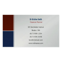 Financial Planner - Business Card