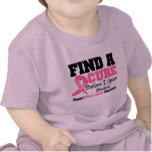 Find a Cure Before I Grow Boobs BREAST CANCER t-shirts