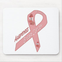 Find a Cure - Breast Cancer Awareness mousepads