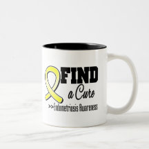 Find a Cure Endometriosis Awareness Coffee Mugs