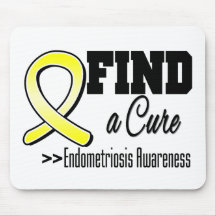 Find a Cure Endometriosis Awareness Mouse Mat