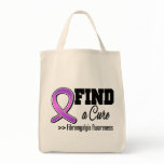 Find a Cure Fibromyalgia Awareness bags