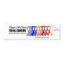 Find A Cure For All Cancers Bumper Sticker