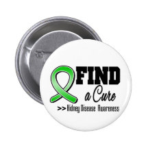 Find a Cure Kidney Disease Awareness Pin