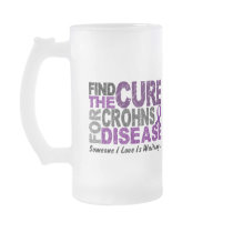 Find The Cure 1 CROHN’S DISEASE T-Shirts & Gifts Coffee Mug