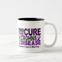 Find The Cure 1 CROHN’S DISEASE T-Shirts & Gifts Mug