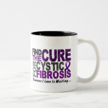 Find The Cure 1 CYSTIC FIBROSIS T-Shirts & Gifts Coffee Mug