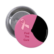 Find the Cure - Breast Cancer Awareness - Pink Rib