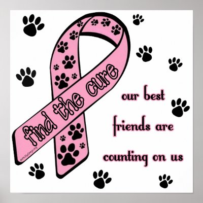 Find the Cure ~ Pawprint by PhillyGreys