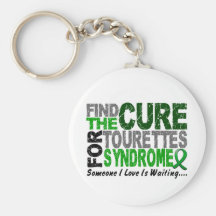 Find The Cure Tourette's Syndrome Keychains