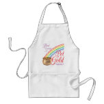 Find your Pot of Gold Rainbow Girls Apron