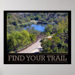 Find Your Trail Poster