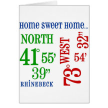 Find yourself in Rhinebeck! Card