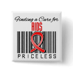 Finding a Cure For AIDS PRICELESS Buttons